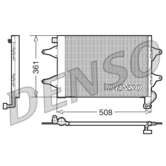 CONDENSER. AİR CONDİTİONİNG SEAT CORDOBA 6L 02-09