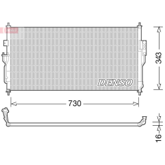 CONDENSER. AİR CONDİTİONİNG NISSAN ALMERA CLASSİC 06