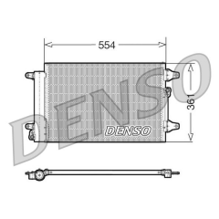 CONDENSER. AİR CONDİTİONİNG FORD GALAXY I 95-06