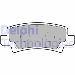ARKA FREN BALATA TOYOTA COROLLA 1.4L 1.6L 4ZZ-FE 3ZZ-FE ZZE120 ZZE121 VVTi 02-06 / 1.4L 1NDTV NDE120 04-06