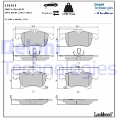 ÖN BALATA ASTRA H 04 MERIVA 03 ZAFIRA 05 CORSA C D 03 COMBO 04