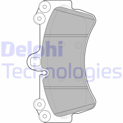 ÖN BALATA VW TOUAREG 3.2 V6 02-06 3.6 V6 FSI 05-10 AZZ-BAA-BKJ-BMV-BMX-BRJ 189.9x16.6x106.27