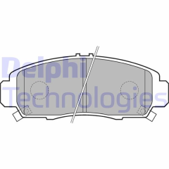 ÖN FREN BALATA HONDA CIVIC 1.6L R16A2 VTEC sedan FD6 06-11 / 1.8L R18A2 FD7 06