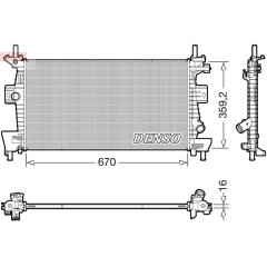 MOTOR SU RADYATORU FOCUS III C MAX 11 1.6TI VCT 1.6 ZETEC EFI AL PL BRZ