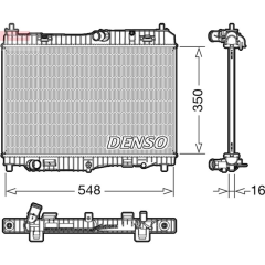 MOTOR SU RADYATORU FIESTA 08 12 VI 08 1.4 EFI AT 1.4 1.6 OTOMATIK ŞANZIMAN 350 538 16