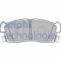 FREN BALATASI ÖN CITROEN C-ZERO / MİTSUBİSHİ İ MİEV / PEUGEOT İON 07/09