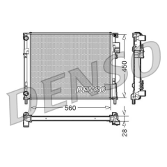 RADİATOR. ENGİNE COOLİNG NISSAN PRIMASTAR 01