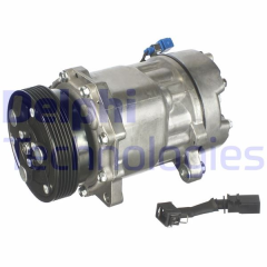 KLİMA KOMPRESÖRÜ VW BORA-CADDY II-GOLF IV 1.4 16V-1.6-1.6 16V-1.8-1.9 TDI 98-05 119mm 6 KANAL