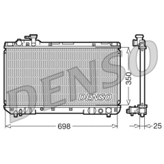 RADİATOR. ENGİNE COOLİNG TOYOTA RAV 4 I / FUNCRUISER 94-00