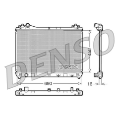 RADİATOR. ENGİNE COOLİNG SUZUKI GRAND VITARA II 05