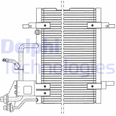 KLİMA KONDENSERİ PASSAT 96-00 A4 95-00 610x420x19