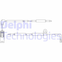 FREN İKAZ KABLOSU ARKA LAND ROVER RANGE ROVER 02/02