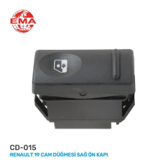 CAM AÇMA ANAHTARI ÖN SAĞ RENAULT 19 -MASTER TEKLİ