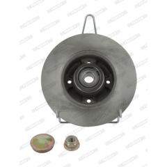 ARKA FREN AYNASI RENAULT MEGANE II 02 MODUS 04 CLIO III 05 240x82.5x4DELİK RULMANLI ABS SENSÖRLÜ