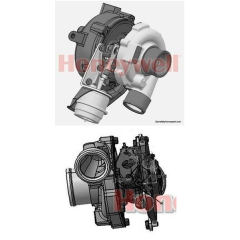 TURBO KOMPLE HYUNDAI ACCENT ERA GETZ 1.5L D4FA 06-10 / İ30 1.6L D4FB 07- / KIA RIO D4FA 05-11 / CEED CERATO D4FB 07- 110 hp Euro4