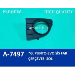 SİS FAR ÇERÇEVESİ KAPAĞI SİSLİ SOL GRANDE PUNTO-PUNTO EVO