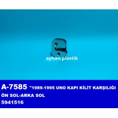 KAPI KİLİT KARŞILIĞI ÖN SOL-ARKA SOL UNO 1989-1995