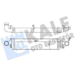 TURBOSARJ RADYATORU MERCEDES W176 W246 C117 X117 X156