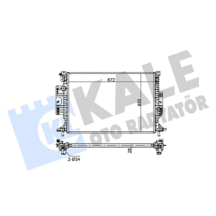 MOTOR SU RADYATORU FORD GRAND C MAX 11 FOCUS III 11 KUGA II 14 AT MT 26mm 1.5 ECOBOOST 2.0 DURATORQ