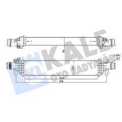 İNTERCOOLER AL/PL/BRZ CHEVROLET TRAX-OPEL MOKKA-VAUXHALL MOKKA