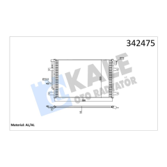 KLİMA KONDENSERİ AUDI AUDI A4 SEAT EXEO-EXEO ST AL-AL