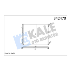 KLİMA KONDENSERİ TOYOTA LAND CRUISER AL-AL