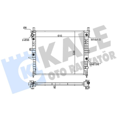 MOTOR SU RADYATORU MERCEDES ML-CLASS W163 98 05