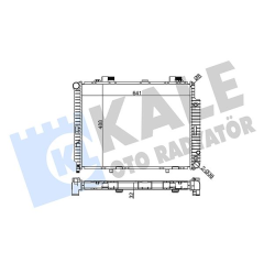 MOTOR SU RADYATORU MERCEDES E-CLASS M111 W210 S210 KLIMALI