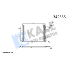 KONDENSER AL/AL COLT VI 1.5 TURBO-1.1-1.3-1.5 CZT-1.6 16V 04-12