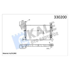 MOTOR SU RADYATORU MERCEDES SPRINTER B901 B904 96 06 KLIMALI