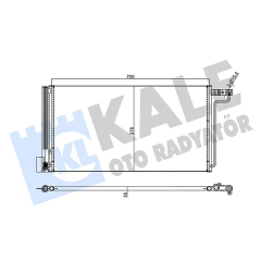 KLIMA RADYATORU FOCUS III 1.6 16V 2.0TDCI 11 C MAX - GRAND C MAX 1.6 16V 10