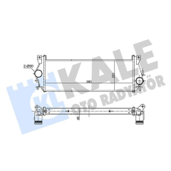 TURBO RADYATORU DT224 DEFENDER L316 2007 2016 MEKANIK SANZ.