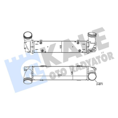 TURBO RADYATORU BMW M57 D30 E90 N47 D20 E84
