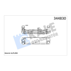 İNTERCOOLER AL/PL/BRZ X3-X4