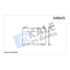 RADYATÖR AL/PL/BRZ GRAND VITARA II MT