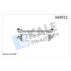 TURBO INTERCOLL RADYATORU FOCUS III III 11 1.6 ECOBOOST C-MAX 06 11 10 1.6 ECOBOOST KUGA 13 TRANSIT CONNECT 13