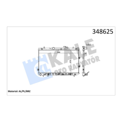RADYATÖR AL/PL/BRZ CERATO1.6I-2.0I 04 AT