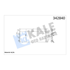 KLİMA KONDENSERİ DACIA DUSTER AL-AL