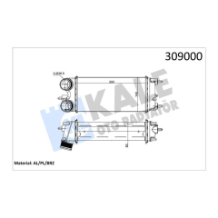 TURBO INTERCOLL RADYATORU TRANSIT COURIER FIESTA VI 08 B MAX ECOSPORT 13 1.5TDCI 1.6TDCI