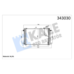 KLIMA RADYATORU MERCEDES W204 S204 C204 C218 W212 A207 C207 X204