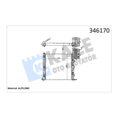 MOTOR SU RADYATORU MERCEDES VITO W638 96 03 KLIMASIZ