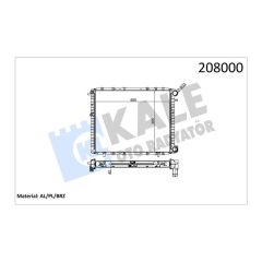 RADYATÖR BRAZİNG R19 1.9D-1.7D MEK 480x395x42