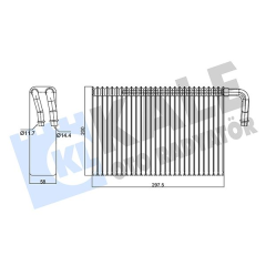 EVAPORATOR BMW E39 E53 RANGE ROVER 3 VOGUE L322 02 12