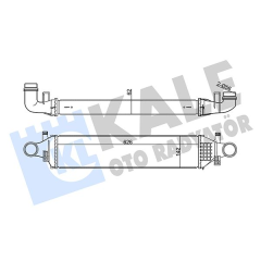 TURBOSARJ RADYATORU MERCEDES W176 W246 C117 X156