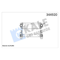 TURBO INTERCOLL RADYATORU TRANSİT CONNECT TC7 06 14 1.8DI 1.8 TDCI AL PL SYSTEM