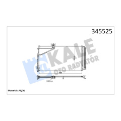 KLIMA RADYATORU MERCEDES SLK-CLASS R171 04 11