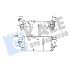 İNTERCOOLER AL/PL/BRZ İ20-İ30-KIA CEE D-PRO CEE D-RIO III