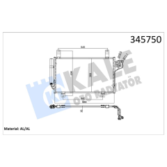KONDENSER AL/AL CX-5