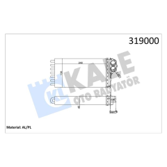 KALORİFER RADYATÖRÜ 206 98 XSARA 99 247x134
