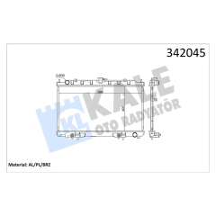 RADYATÖR HYUNDAI I30-NISSAN MAXIMA AL-PL-BRZ
